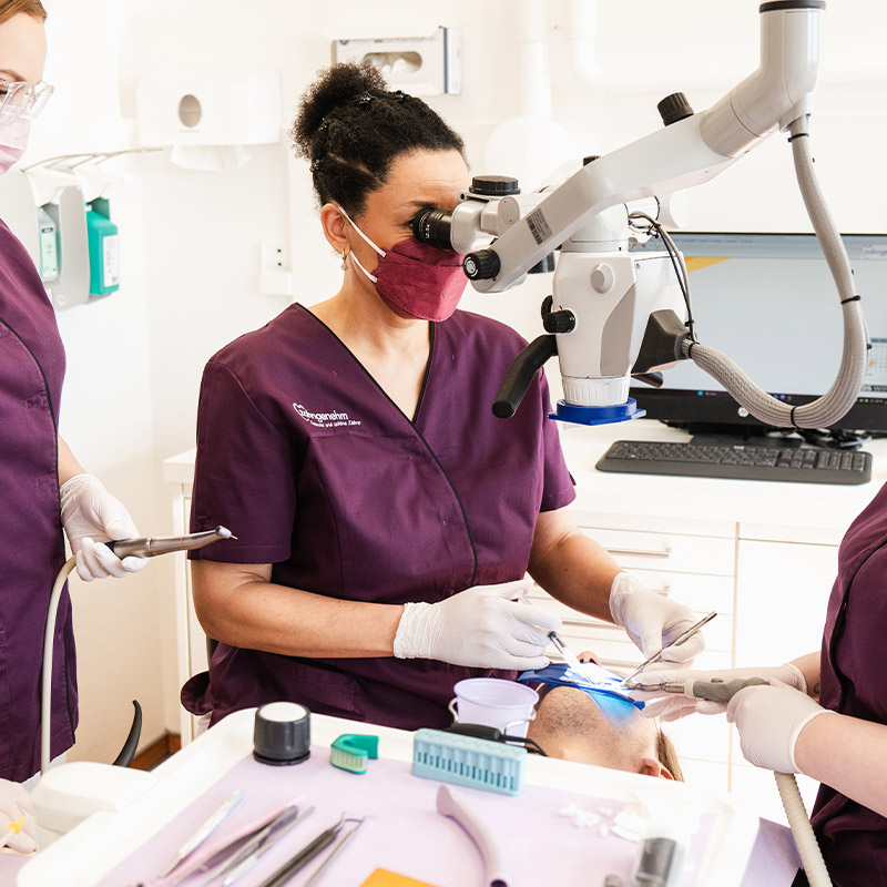 Mikroskopische Endodontie